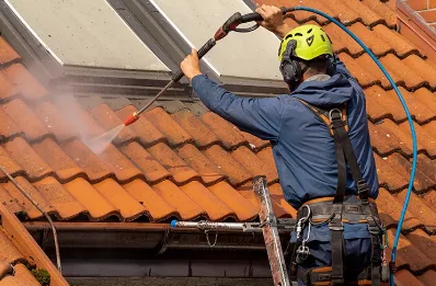 Démoussage et hydrofuge de toiture à Augé